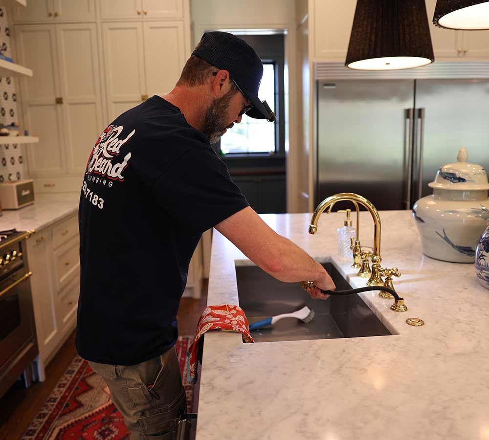 faucet repair by red beard plumbing